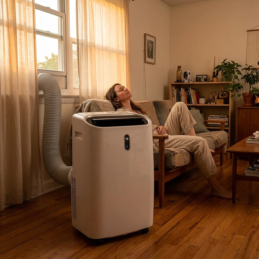 ArcticElite - 14000 BTU Smart Portable Air Conditioner and Heater with WiFi