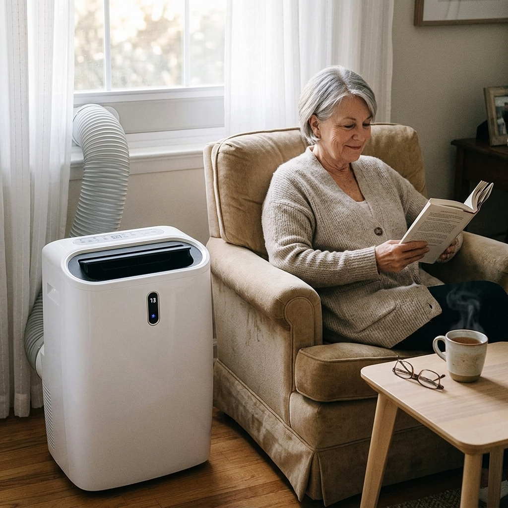 ArcticElite - 14000 BTU Smart Portable Air Conditioner and Heater with WiFi