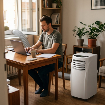 IcePeak - 8000 BTU Portable Air Conditioner and Dehumidifier
