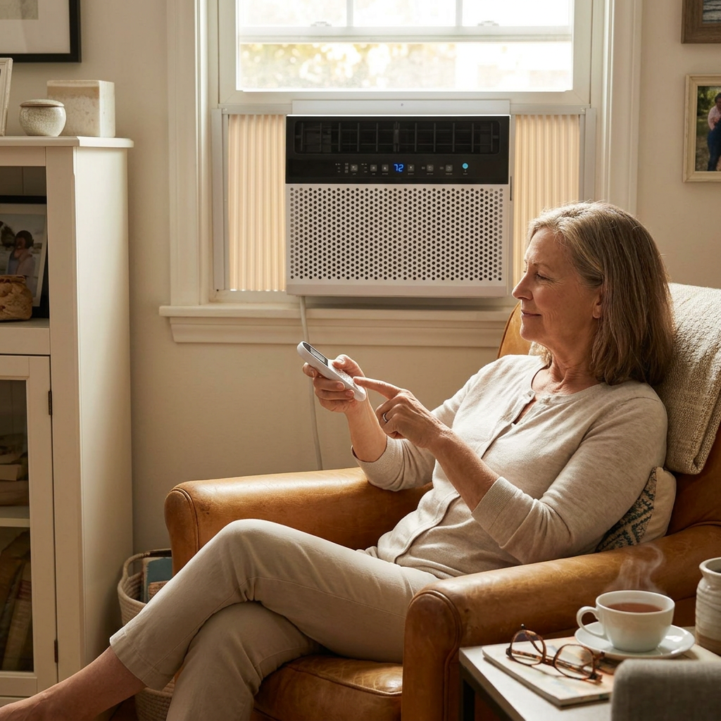 SilentCool - Ultra-Quiet Window Air Conditioner and Dehumidifier